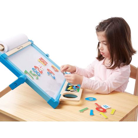 Cifre Magnetice din lemn in cutie Melissa and Doug 0449 - poza 4
