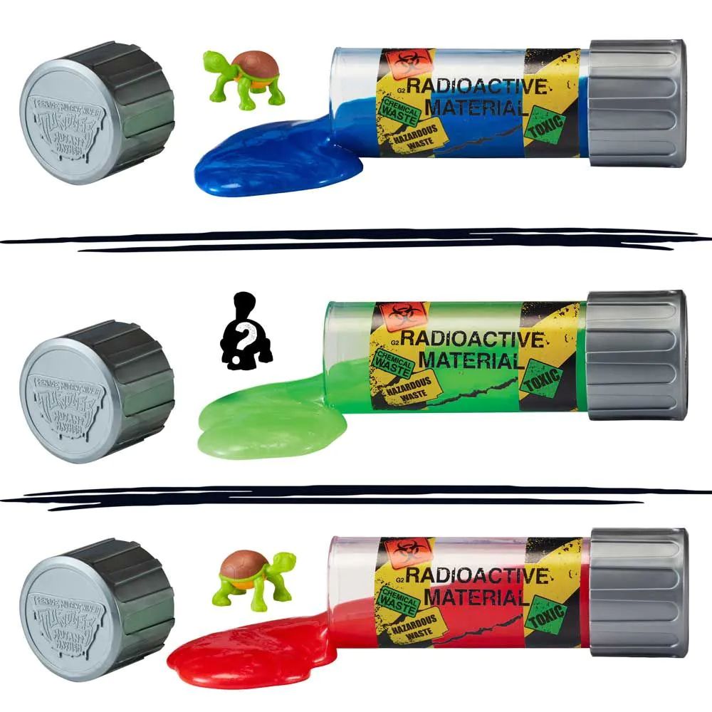Cilindru cu slime si mini figurina Testoasele Ninja Haosul Mutantilor - poza 3