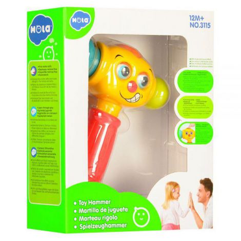 Ciocan Interactiv Si Educativ Cu Lumini Si Sunete - poza 1