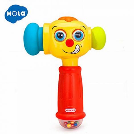 Ciocan Interactiv Si Educativ Cu Lumini Si Sunete - poza 2