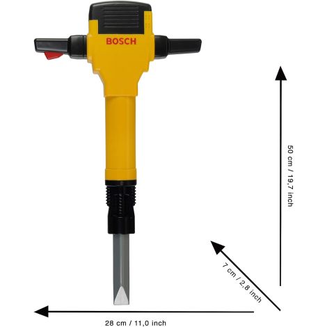Ciocan pneumatic de jucarie, pickhammer - Bosch, Teo Klein 8405 - poza 5