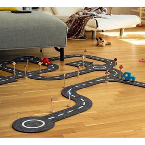Circuit de podea cu 2 masinute - poza 2