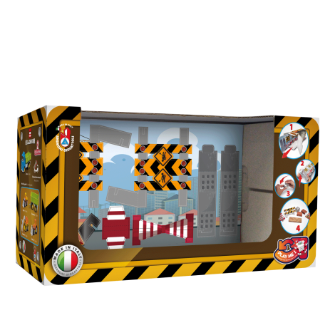 Cisterna de jucarie Millenium pentru transport carburanti, 49 cm, cu accesorii drum in lucru incluse - poza 2