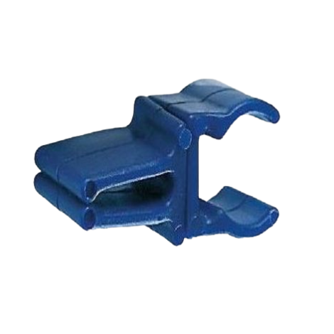 Clema conector universal pentru seturile de motricitate bara-cerc plat, rotativa