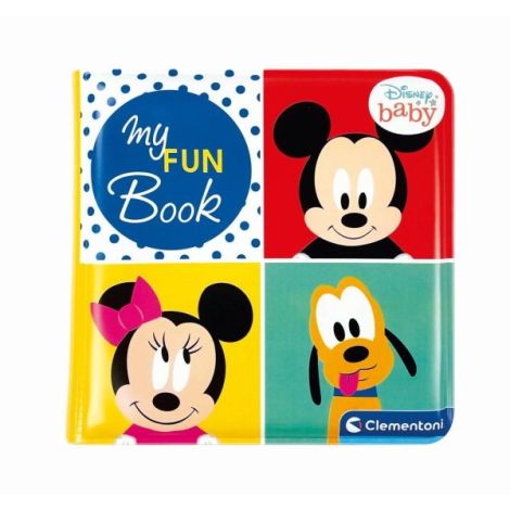 Clementoni - Carticica Disney pentru baita care ajuta la dezvoltarea simturilor - poza 4