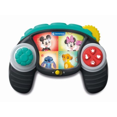 Clementoni - Controler de joc Disney cu lumini si sunete pentru dezvoltarea senzoriala si a abilitatilor motorii fine - poza 2