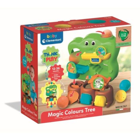 Clementoni - Joc educativ de logica copacel cu bile din plastic reciclat - poza 1