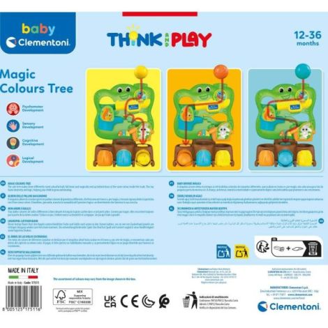 Clementoni - Joc educativ de logica copacel cu bile din plastic reciclat - poza 5