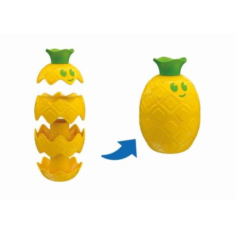 Clementoni - Joc educativ de logica fructe colorate din plastic reciclat - poza 4