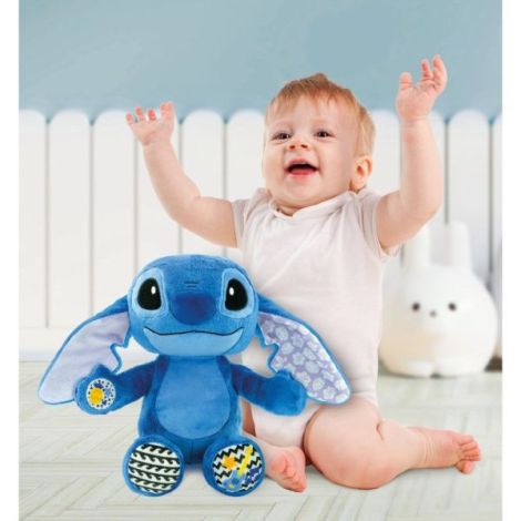 Clementoni - Jucarie educationala plus muzical Stitch ce contribuie la dezvoltarea multisenzoriala - poza 4