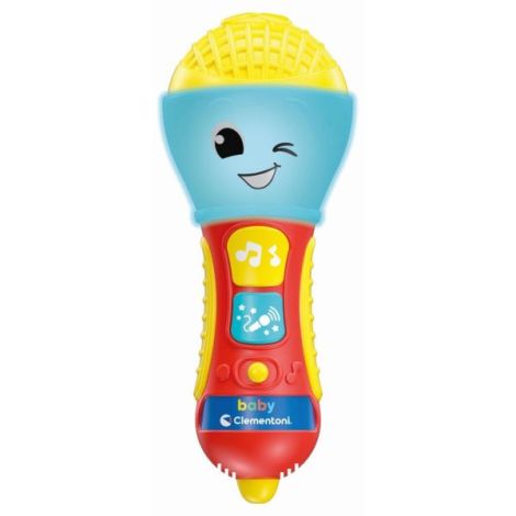 Clementoni - Jucarie interactiva microfon muzical pentru dezvoltarea multisenzoriala - poza 2