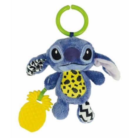 Clementoni - Jucarie senzoriala plus Disney Stitch cu zornaitoare pentru dezvoltarea simturilor - poza 2