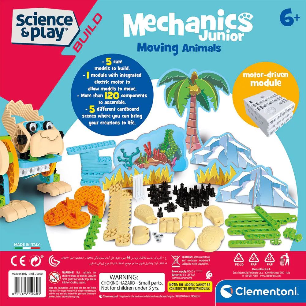 Clementoni Mechanics Junior Animale Mecanice - poza 3
