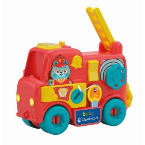 Clementoni - Montessori camion de pompieri cu diverse activitati - poza 2