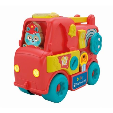 Clementoni - Montessori camion de pompieri cu diverse activitati - poza 5