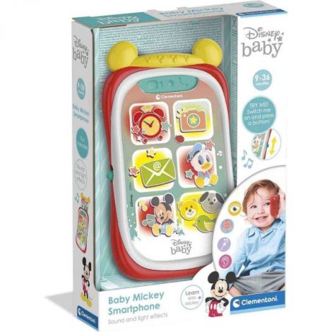 CLEMENTONI - SMARTPHONE INTERACTIV MICKEY MOUSE - poza 1
