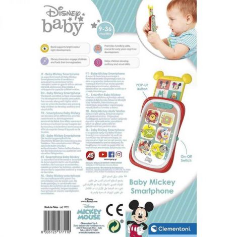 CLEMENTONI - SMARTPHONE INTERACTIV MICKEY MOUSE - poza 2