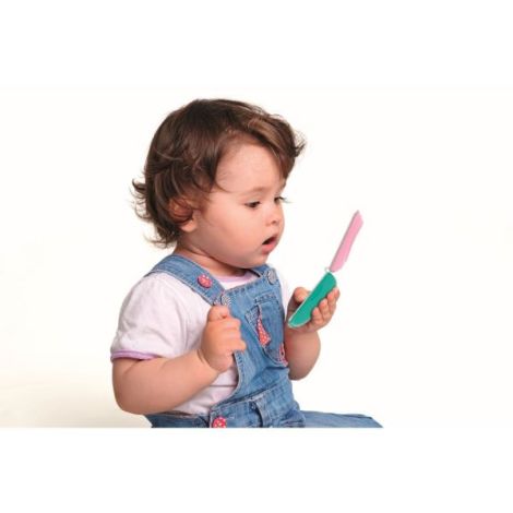 Clementoni - Telefon flip Minnie Mouse care dezvolta abilitatile motorii fine si simtul tactil - poza 4