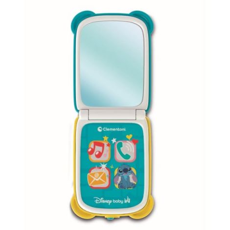 Clementoni - Telefon flip Stitch care dezvolta abilitatile motorii fine si simtul tactil - poza 2