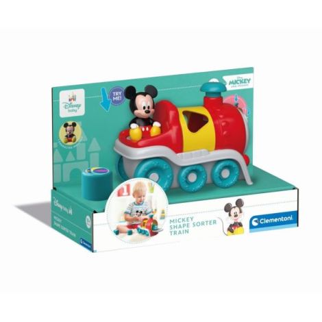 Clementoni - Tren de sortat forme Mickey - poza 2