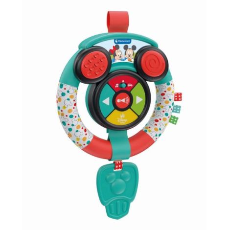 Clementoni - Volan interactiv Mickey si Minnie cu lumini si sunete ce ajuta la dezvoltarea cognitiva - poza 2