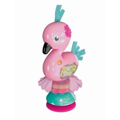Clementoni - Zornaitoare interactiva flamingo cu melodii ce contribuie la dezvoltarea multisenzoriala - poza 2