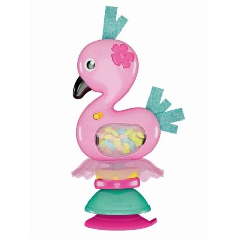 Clementoni - Zornaitoare interactiva flamingo cu melodii ce contribuie la dezvoltarea multisenzoriala - poza 3