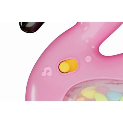 Clementoni - Zornaitoare interactiva flamingo cu melodii ce contribuie la dezvoltarea multisenzoriala - poza 4