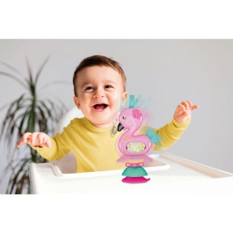 Clementoni - Zornaitoare interactiva flamingo cu melodii ce contribuie la dezvoltarea multisenzoriala - poza 5