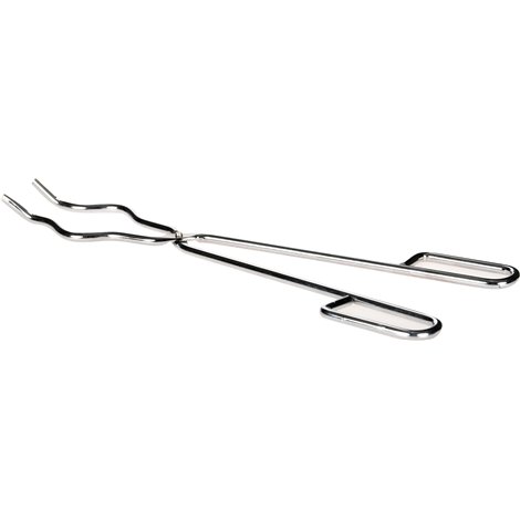 Cleste din otel pentru creuzete, lungime 41 cm, laborator scolar, uz didactic - poza 2