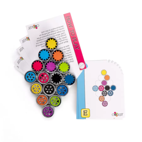 Coggy - Puzzle magnetic educativ cu 16 piese metalice - poza 2
