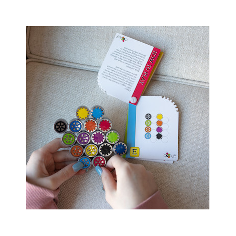 Coggy - Puzzle magnetic educativ cu 16 piese metalice - poza 3