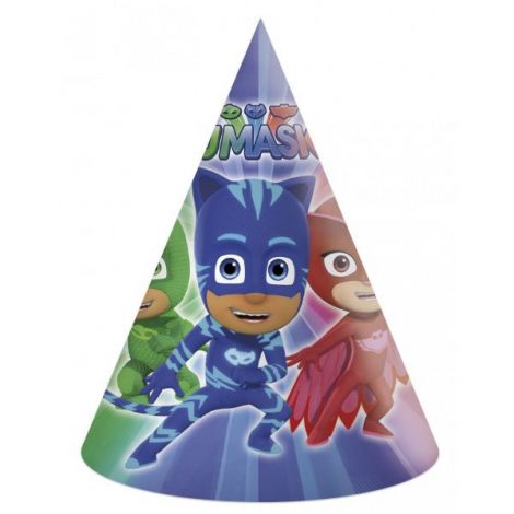 Coifuri petrecere pj mask 6 buc Procos PR88640 - poza 1