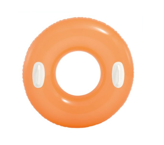 Colac de inot cu manere, pentru copii, Vinil, Multicolor, 76 cm, diverse modele