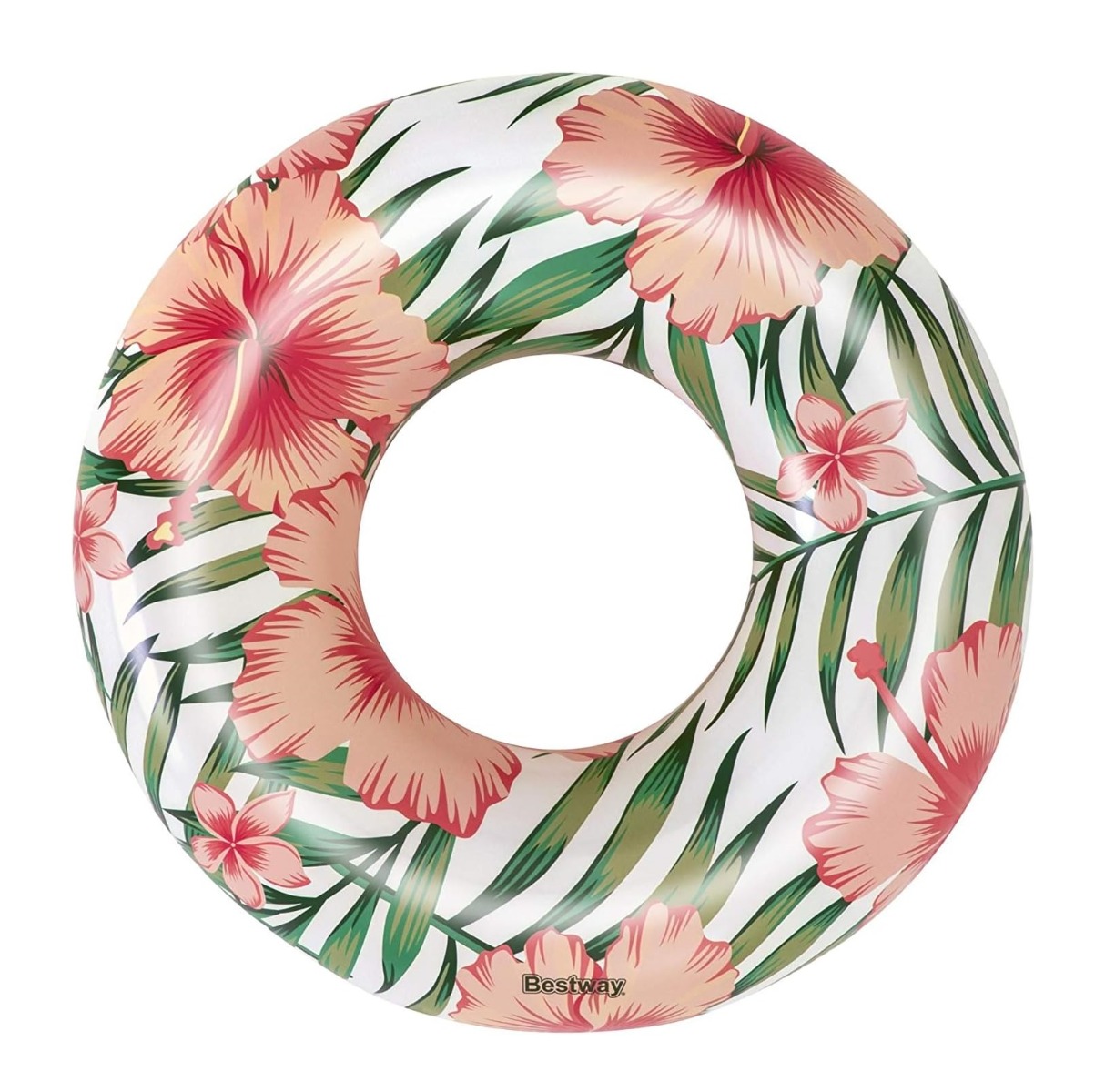 Colac gonflabil de inot Bestway 119 cm Palmieri Tropicali 36237 - poza 1