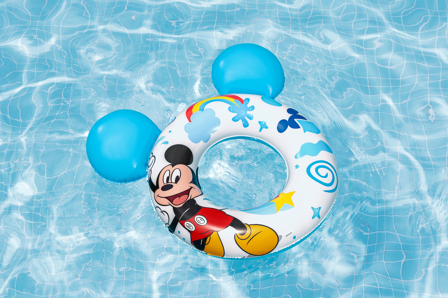 Colac gonflabil de inot Bestway Disney Mikey Mouse 74 cm 9102 K - poza 2