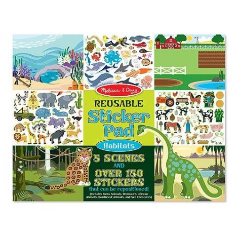 Colectia de abtibilduri reutilizabile Habitate Melissa and Doug - poza 3