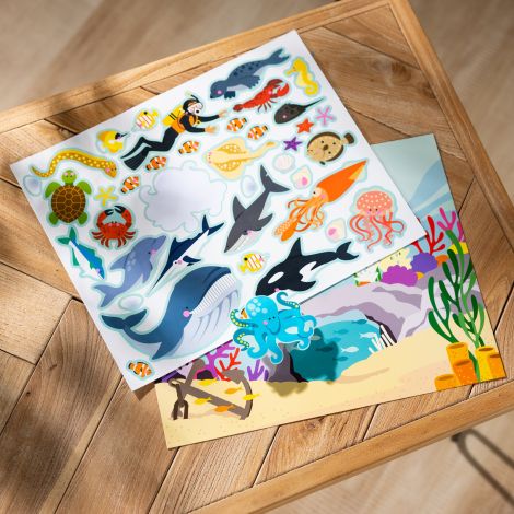 Colectia de abtibilduri reutilizabile Habitate Melissa and Doug - poza 5