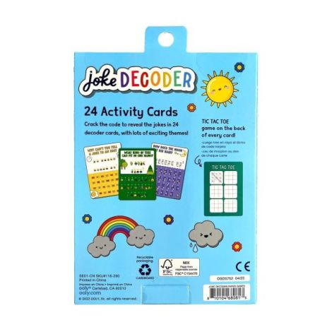 Colectie 24 de carduri cu jocuri si activitati - Decodor de glume - poza 4