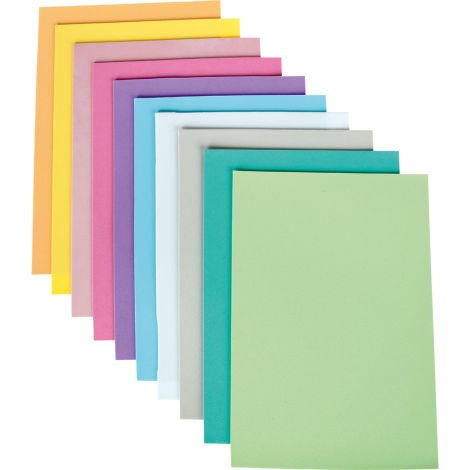 Coli cauciucate din spuma 10 bucati, culori pastel, ideale pentru gradinita si scoala - poza 1