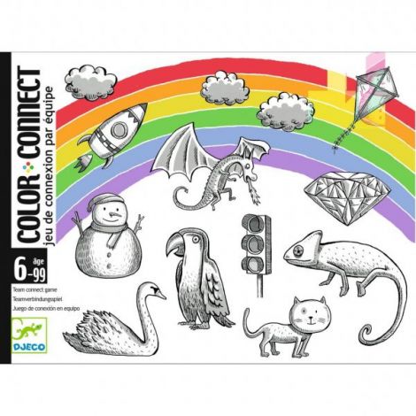 Color connect, Joc de carti Djeco - poza 1