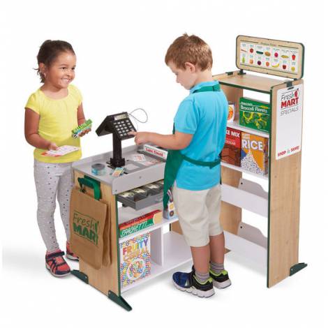 Colt de joaca din lemn Supermarket Melissa and Doug - poza 2