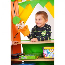 Colt de joaca multifunctional - Teatru de papusi, magazin sau biblioteca - poza 5