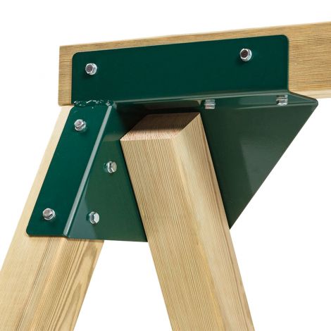 Coltar universal pentru construirea leaganelor, din otel, pentru grinzi patrate de 7-12.5 cm, KBT 827.020.002.001 - poza 1