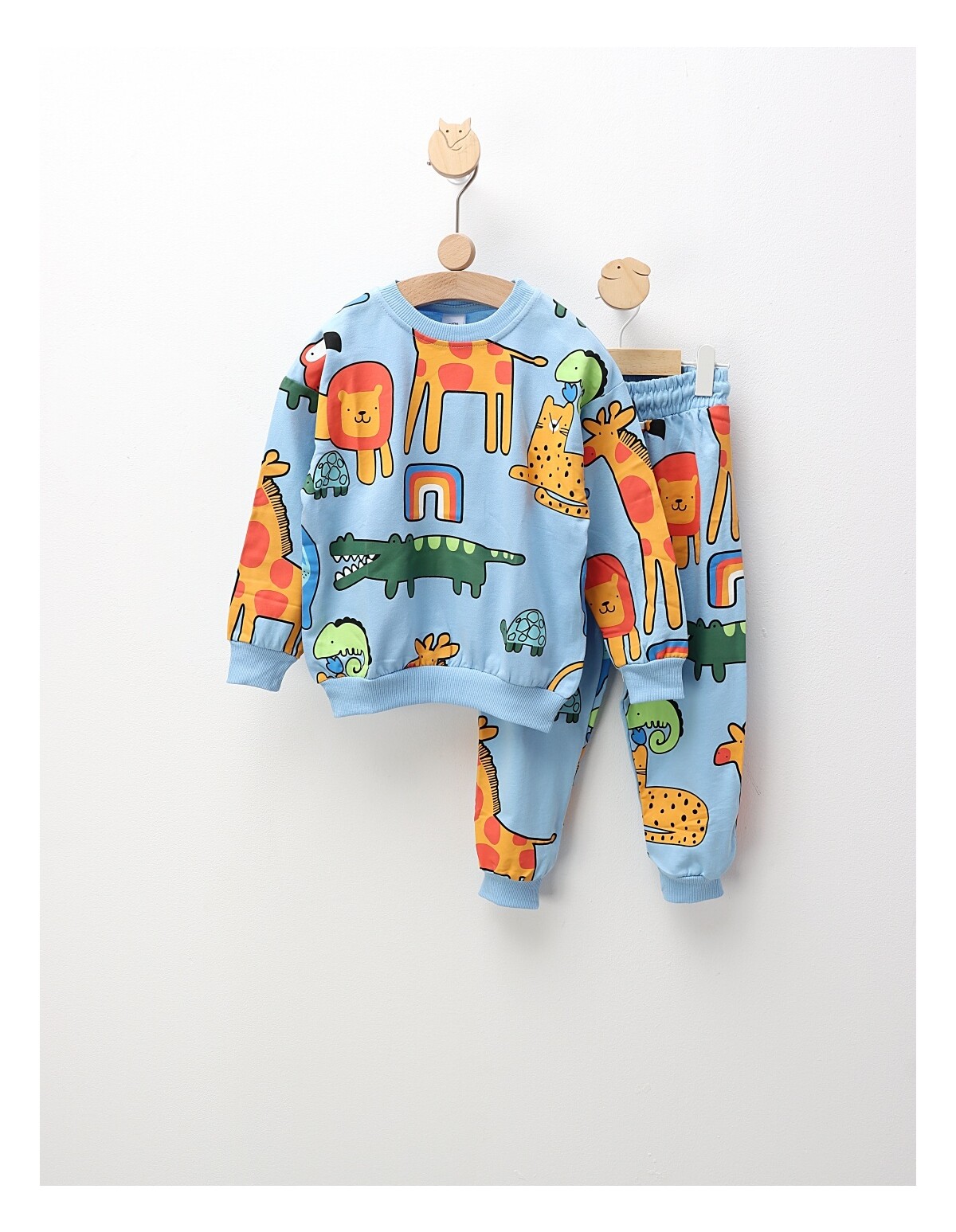 Compleu Animalute in Jungla, blue