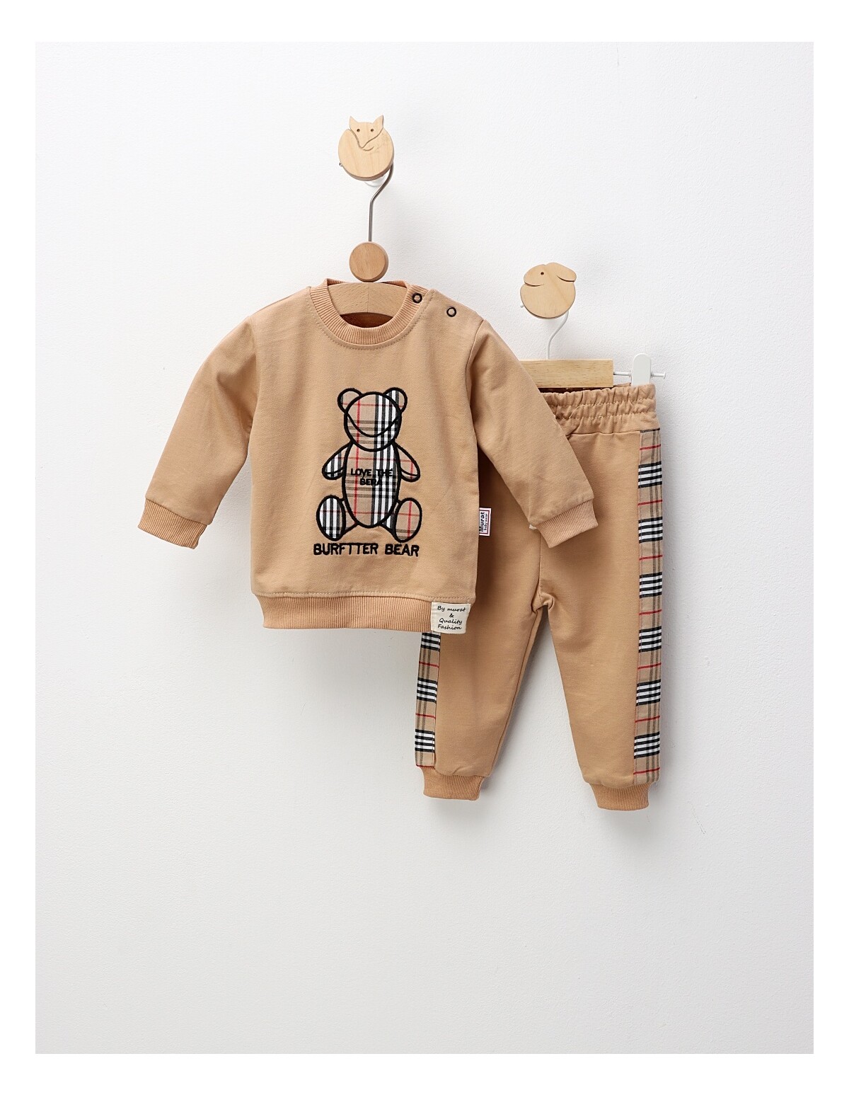 Compleu Burftter Love Bear, bej