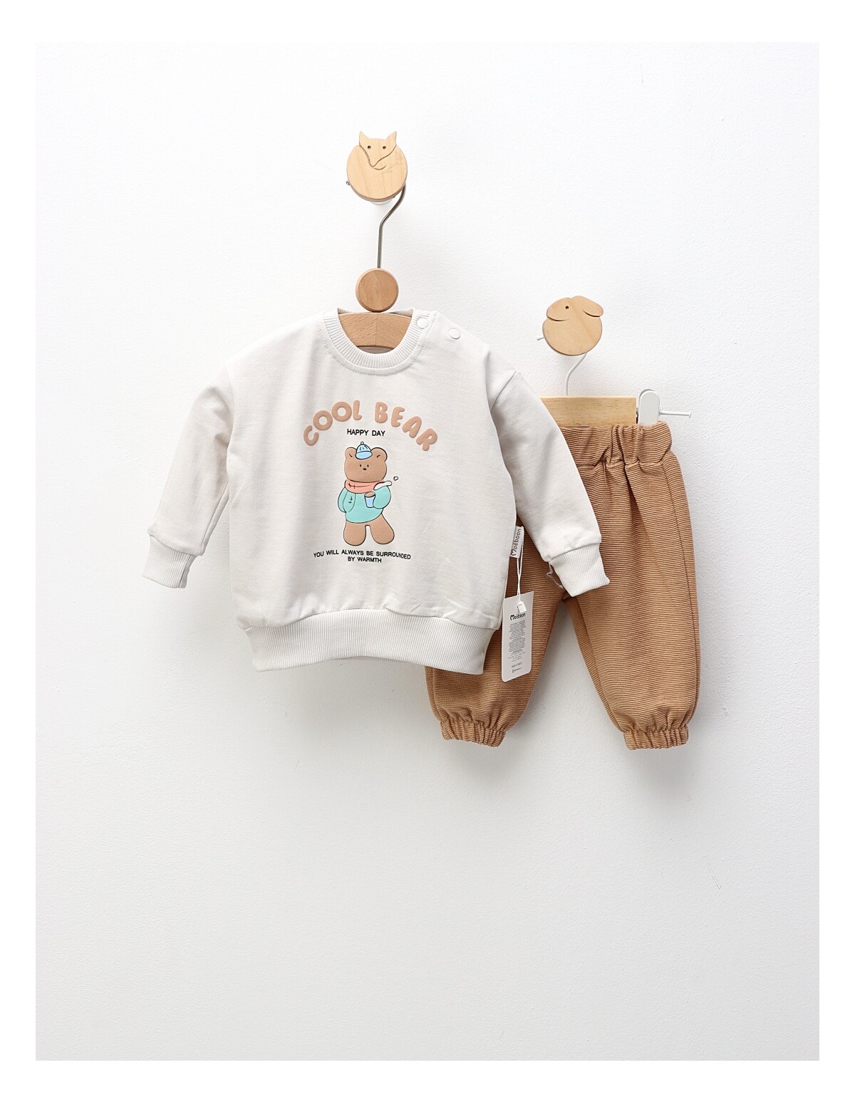 Compleu Cool Bear, cu gri