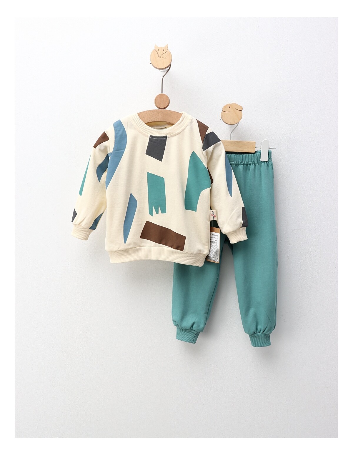 Compleu Geometric Design, verde