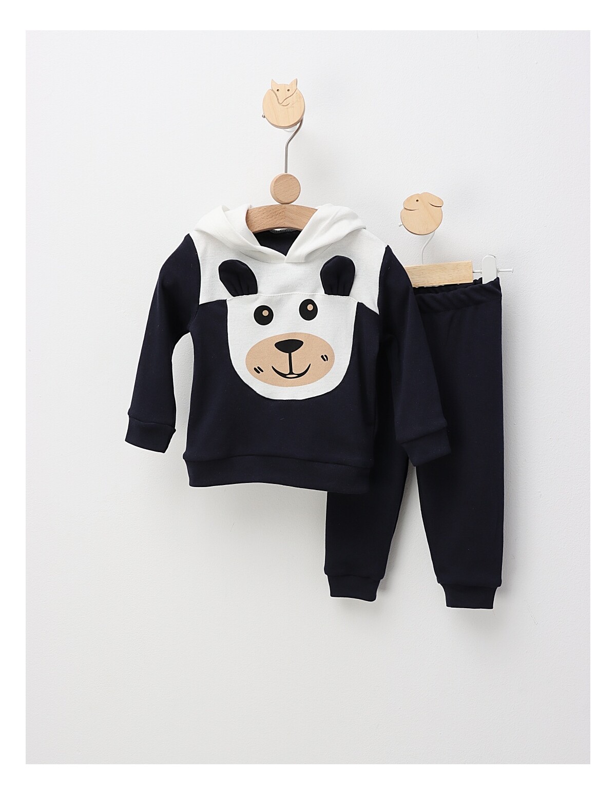 Compleu Poppy Bear, model cu bleumarin