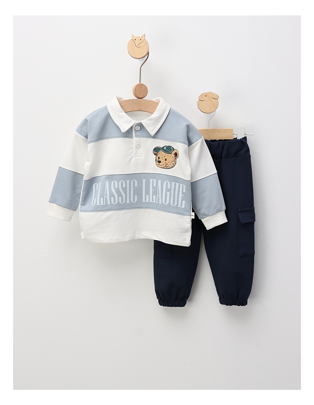 Compleu Premium, Classic League, cu albastru